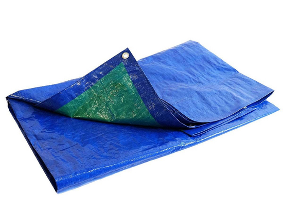 bâche de protection plastique bleue et verte polyéthylène Bâche jardin 5x8 m 150g/m² bâche bois 